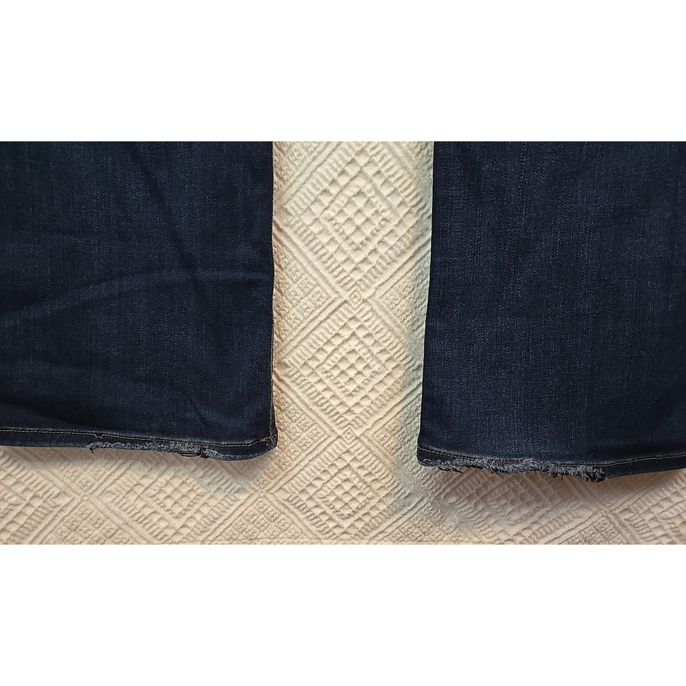 Hudson Beth Baby Boot Jeans Size 30 Stretch Denim Low Rise Bootcut Blue - Picture 10 of 11